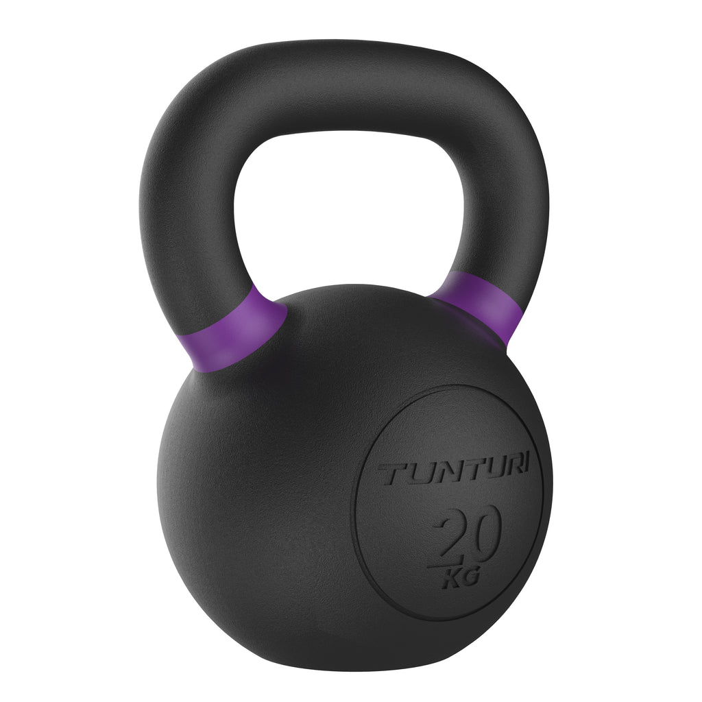 Tunturi Platinum Cast Iron Kettlebell, 20kg