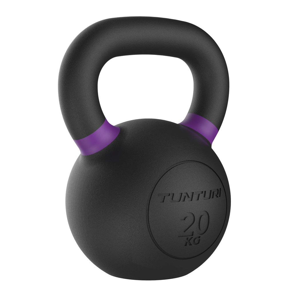 Tunturi Platinum Cast Iron Kettlebell, 20kg