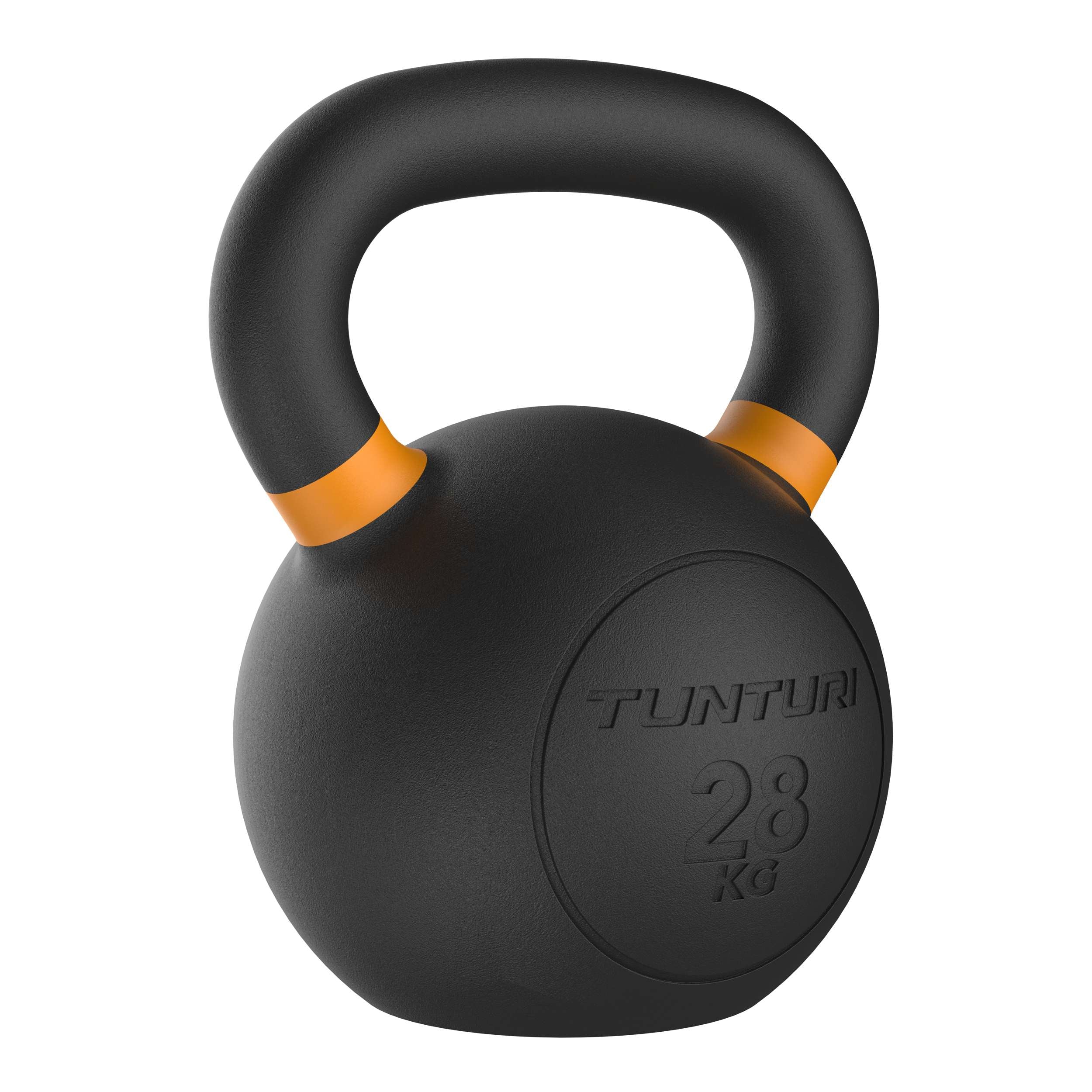 Tunturi Platinum Cast Iron Kettlebell, 28kg