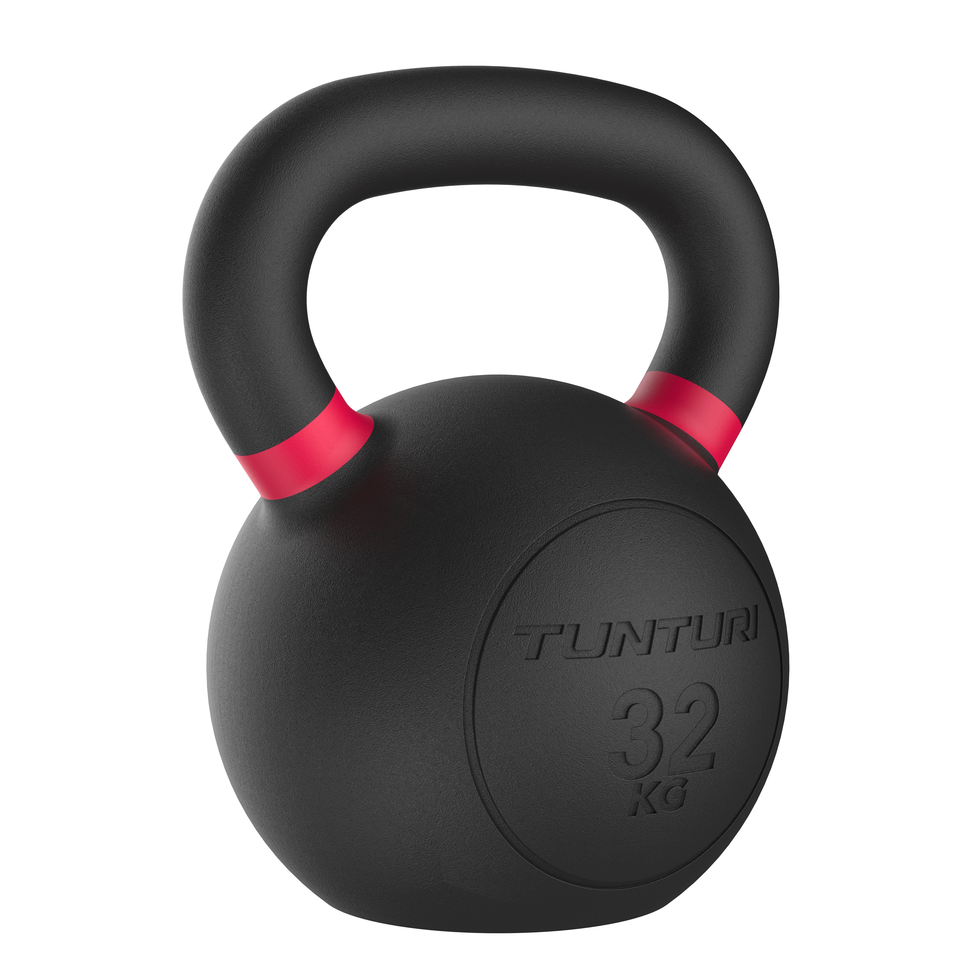 Tunturi Platinum Cast Iron Kettlebell, 32kg