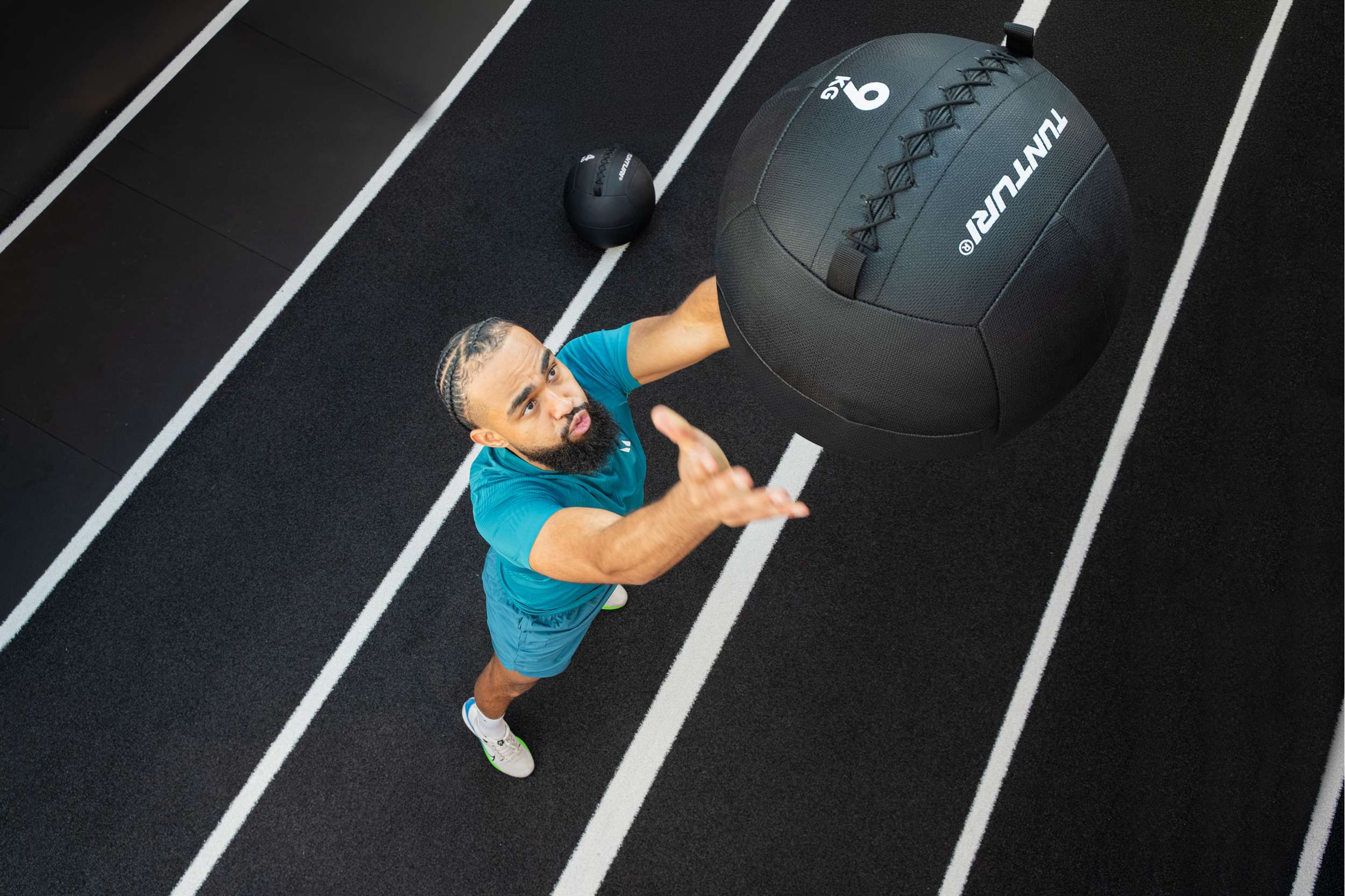 Tunturi Platinum Wall Ball, 12kg afbeelding 9