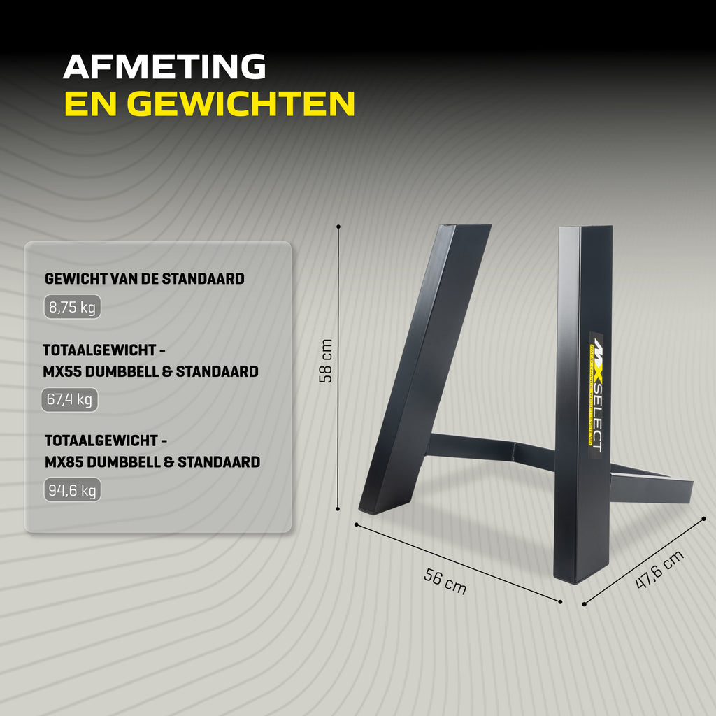 MX Select Dumbbells Stand afbeelding 3