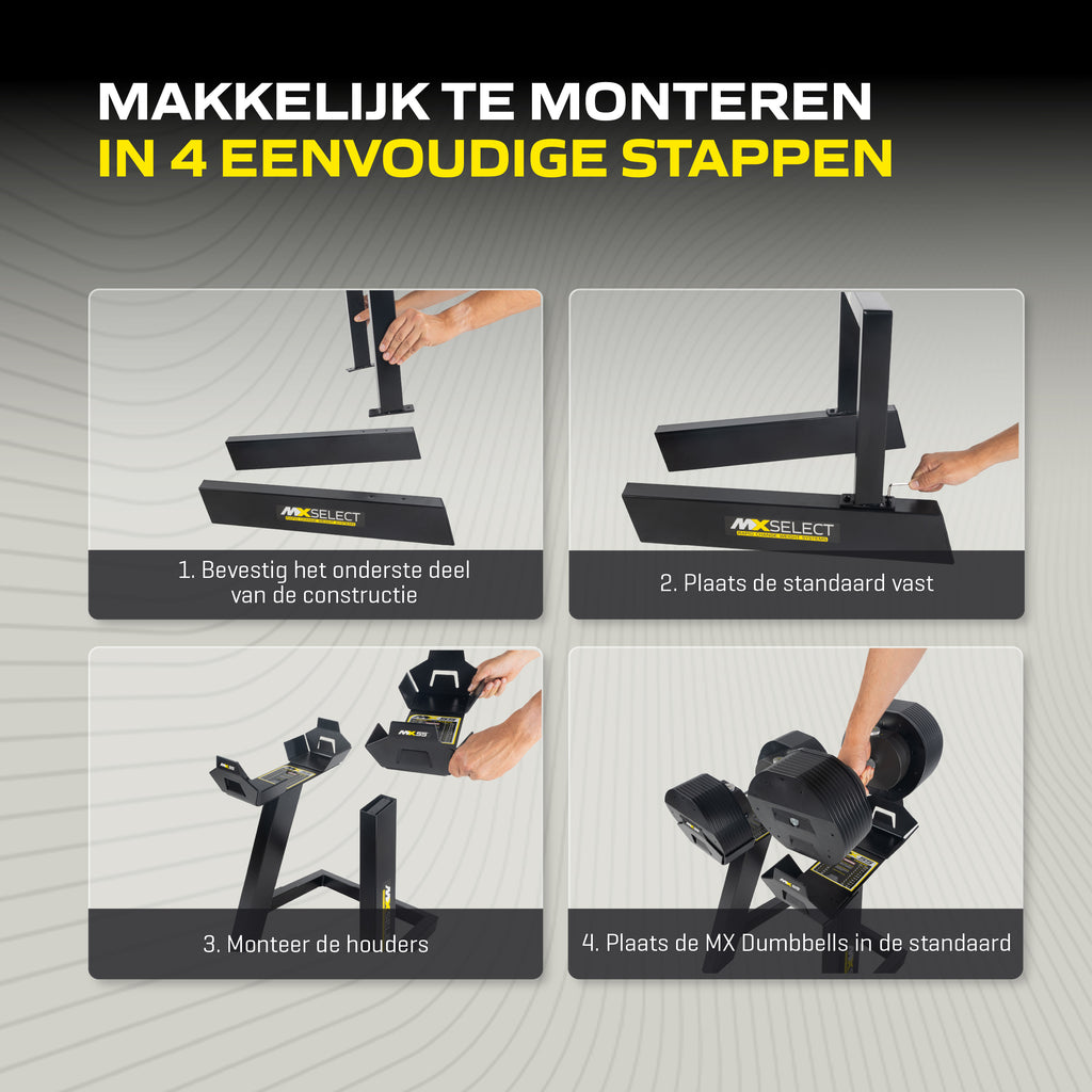 MX Select Dumbbells Stand afbeelding 4