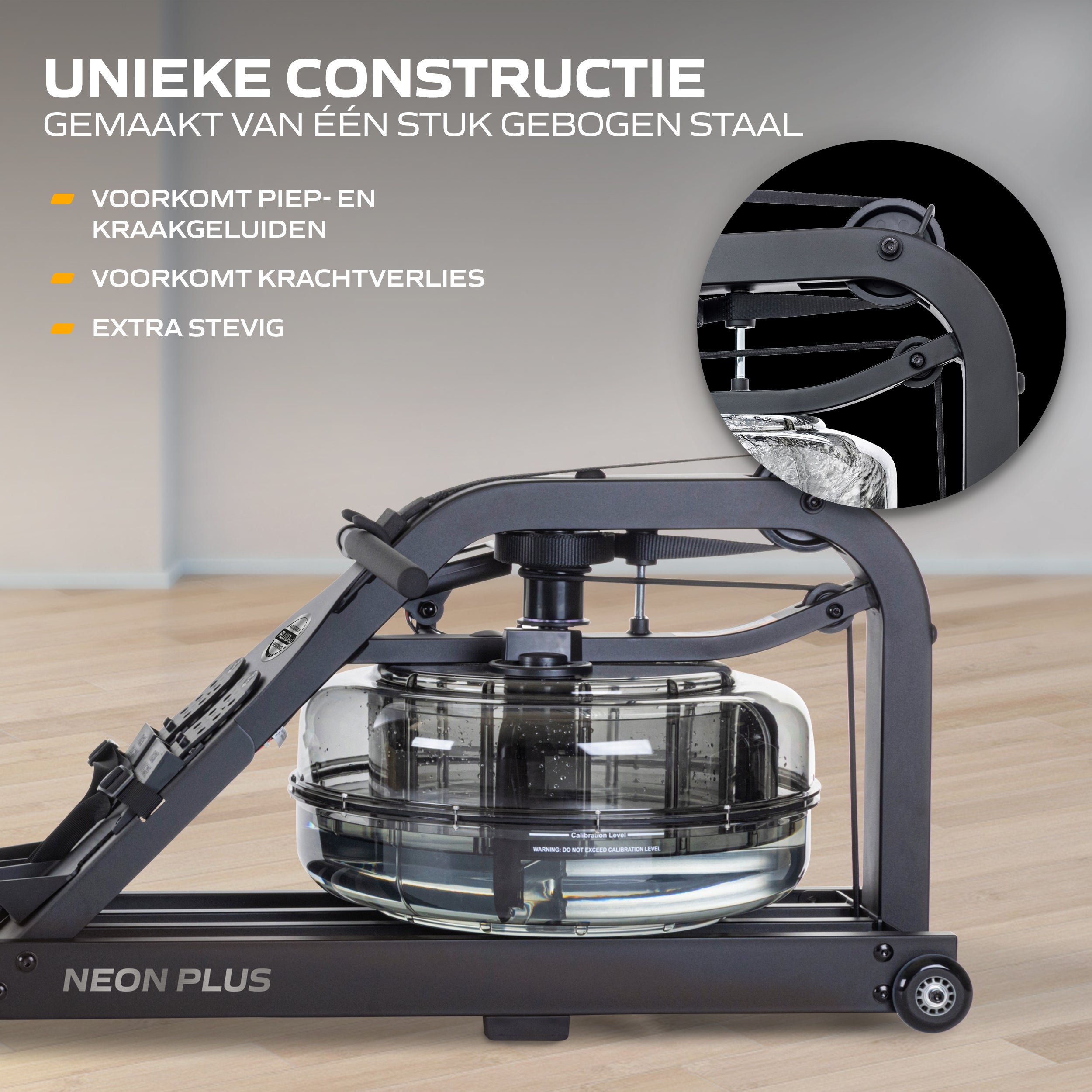 Fluid Rower Neon Plus Black (1/2) afbeelding 2
