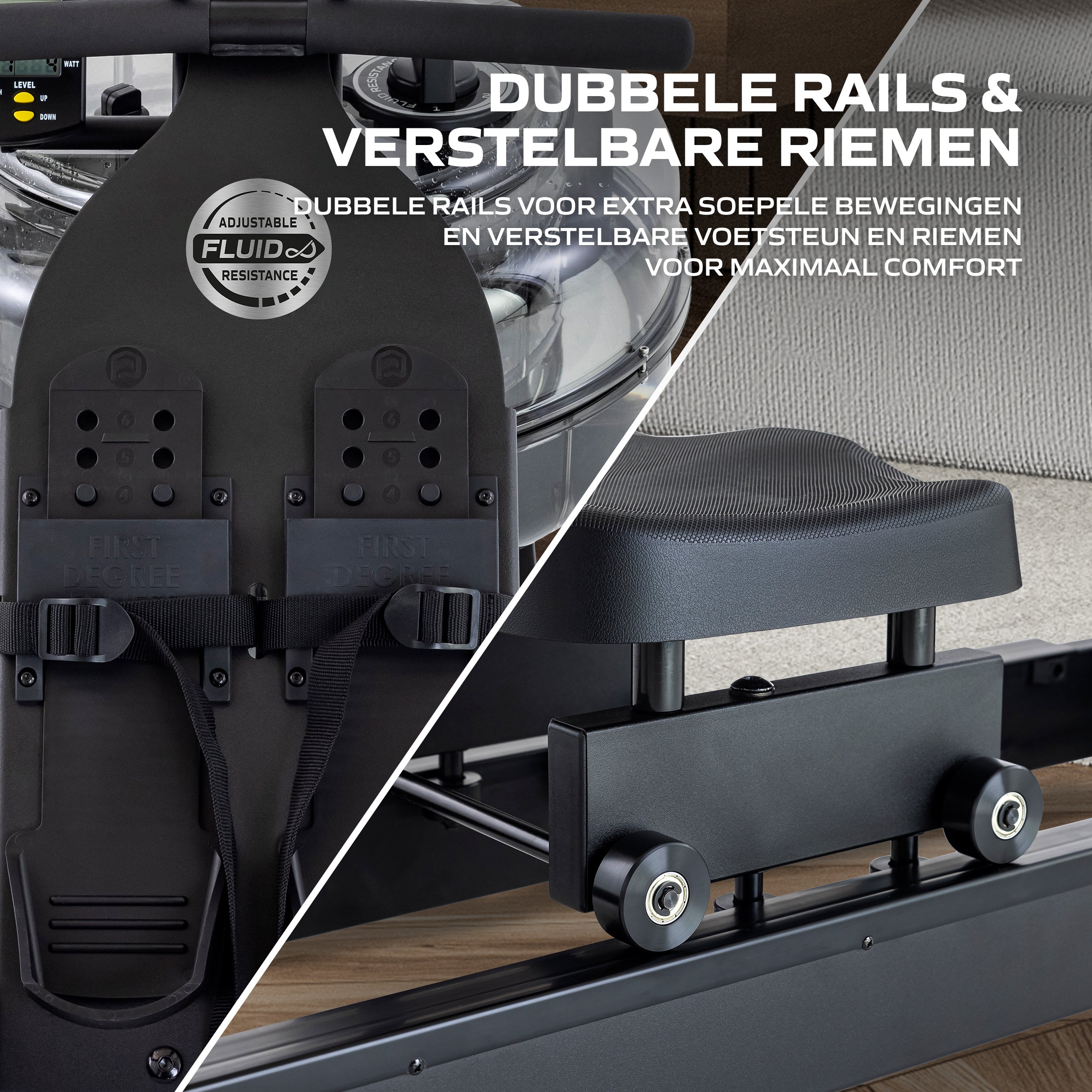 Fluid Rower Neon Plus Black (1/2) afbeelding 6