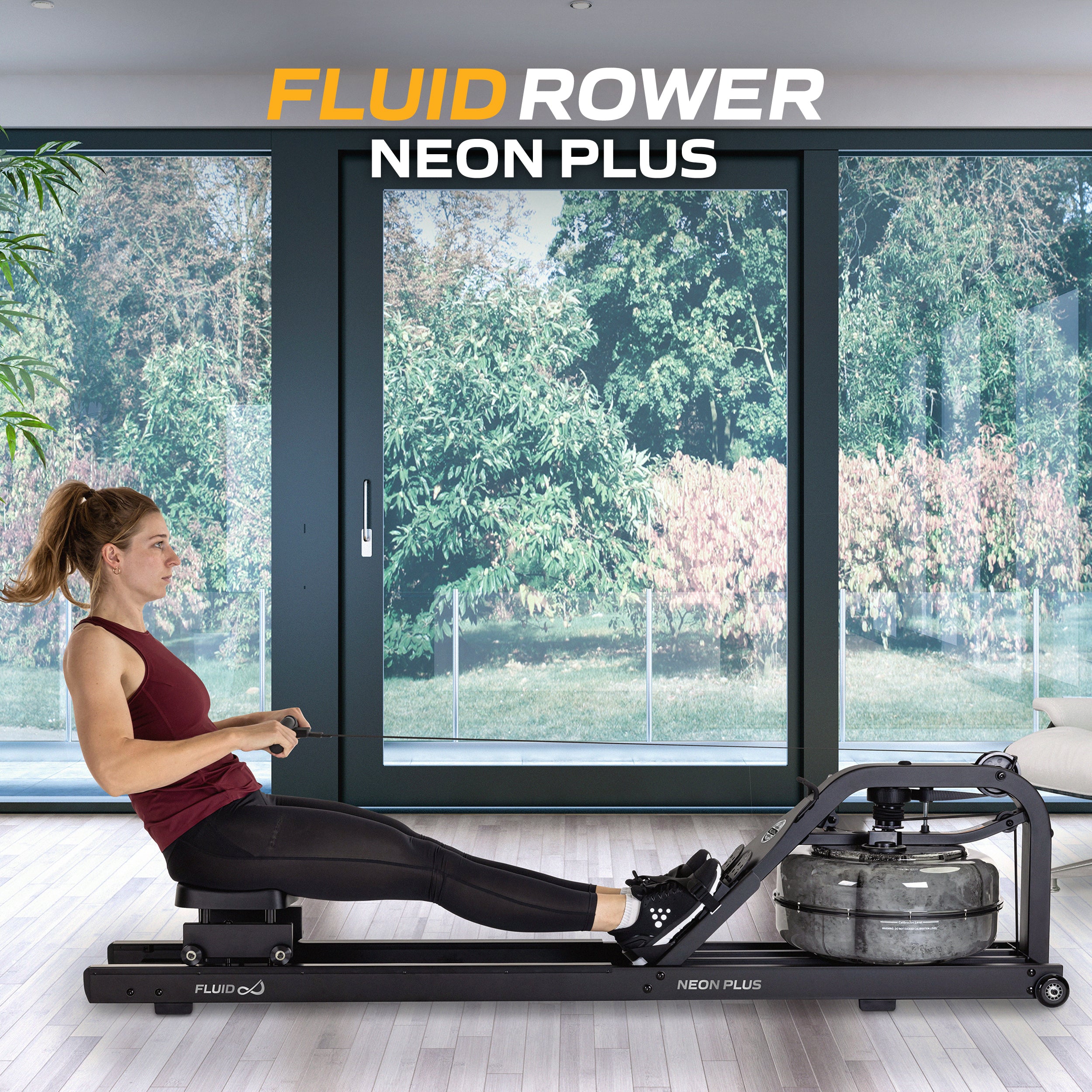 Fluid Rower Neon Plus Black (1/2) afbeelding 8
