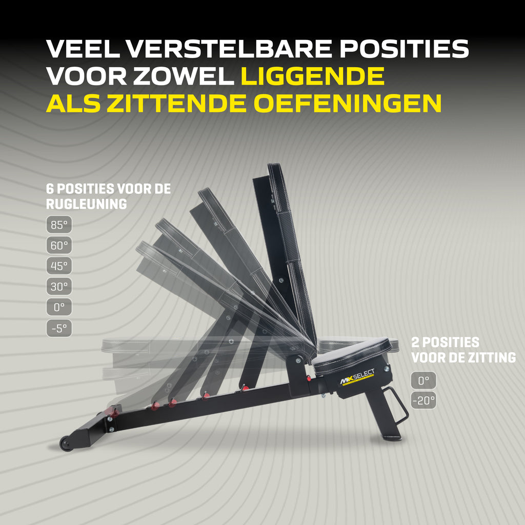 MX Select MX Adjustable Training Bench afbeelding 2