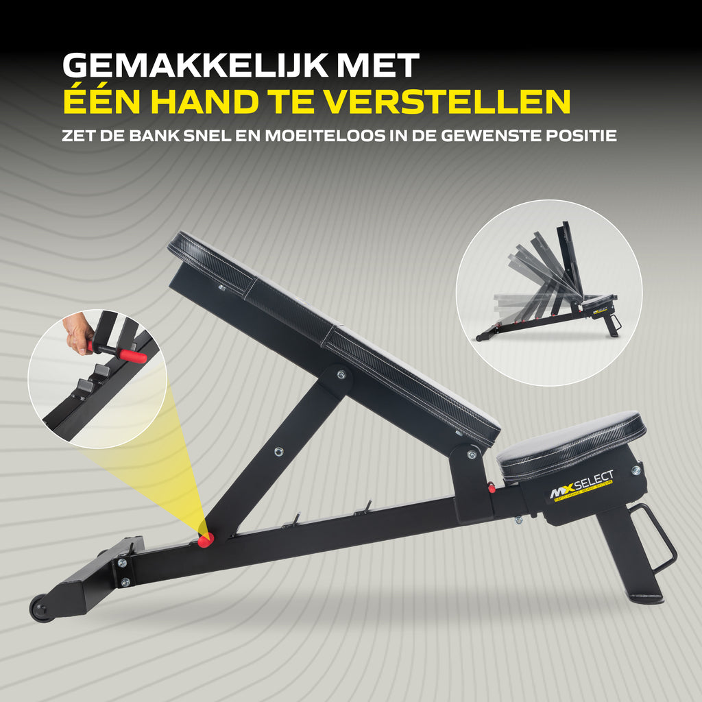MX Select MX Adjustable Training Bench afbeelding 3