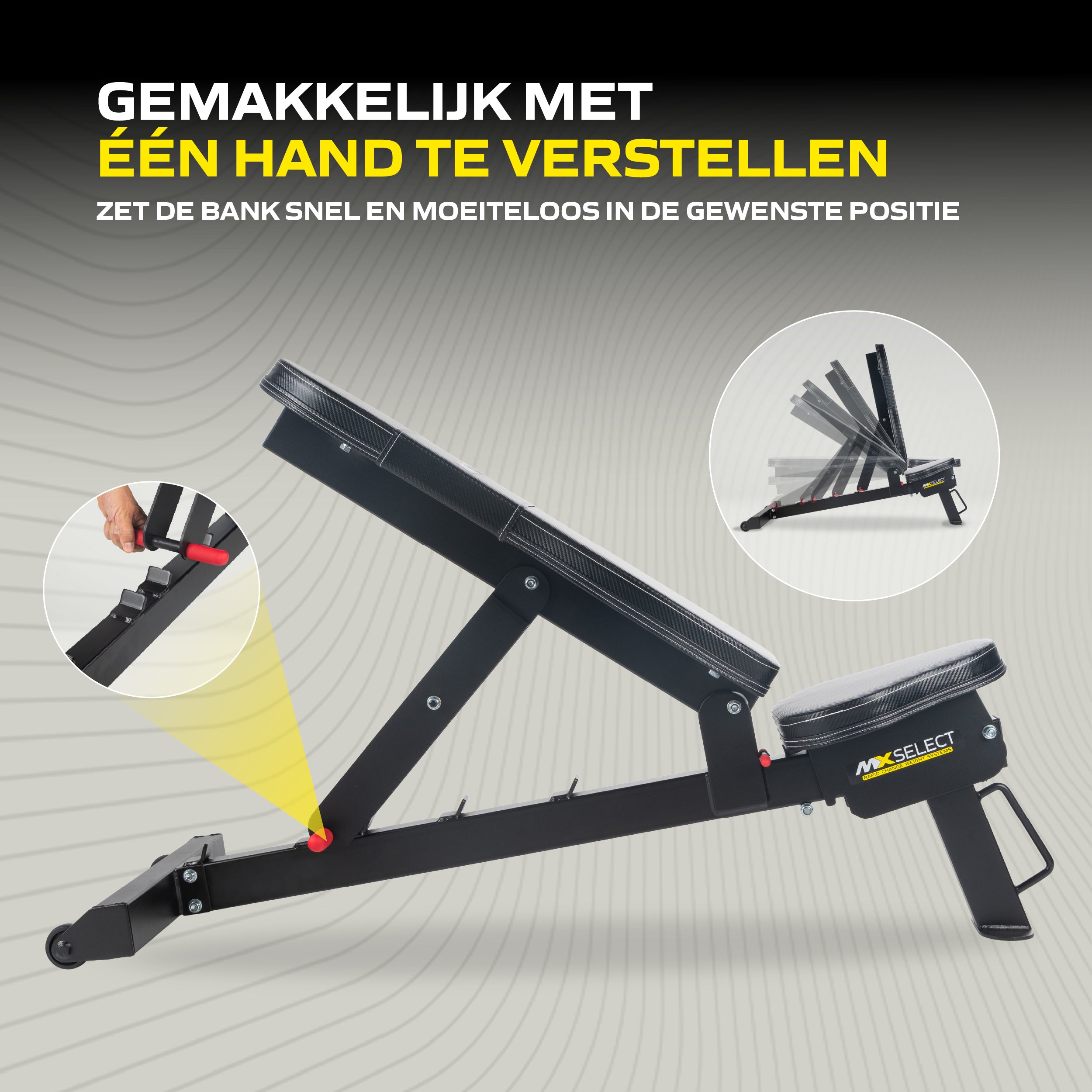 MX Select MX Adjustable Training Bench afbeelding 3