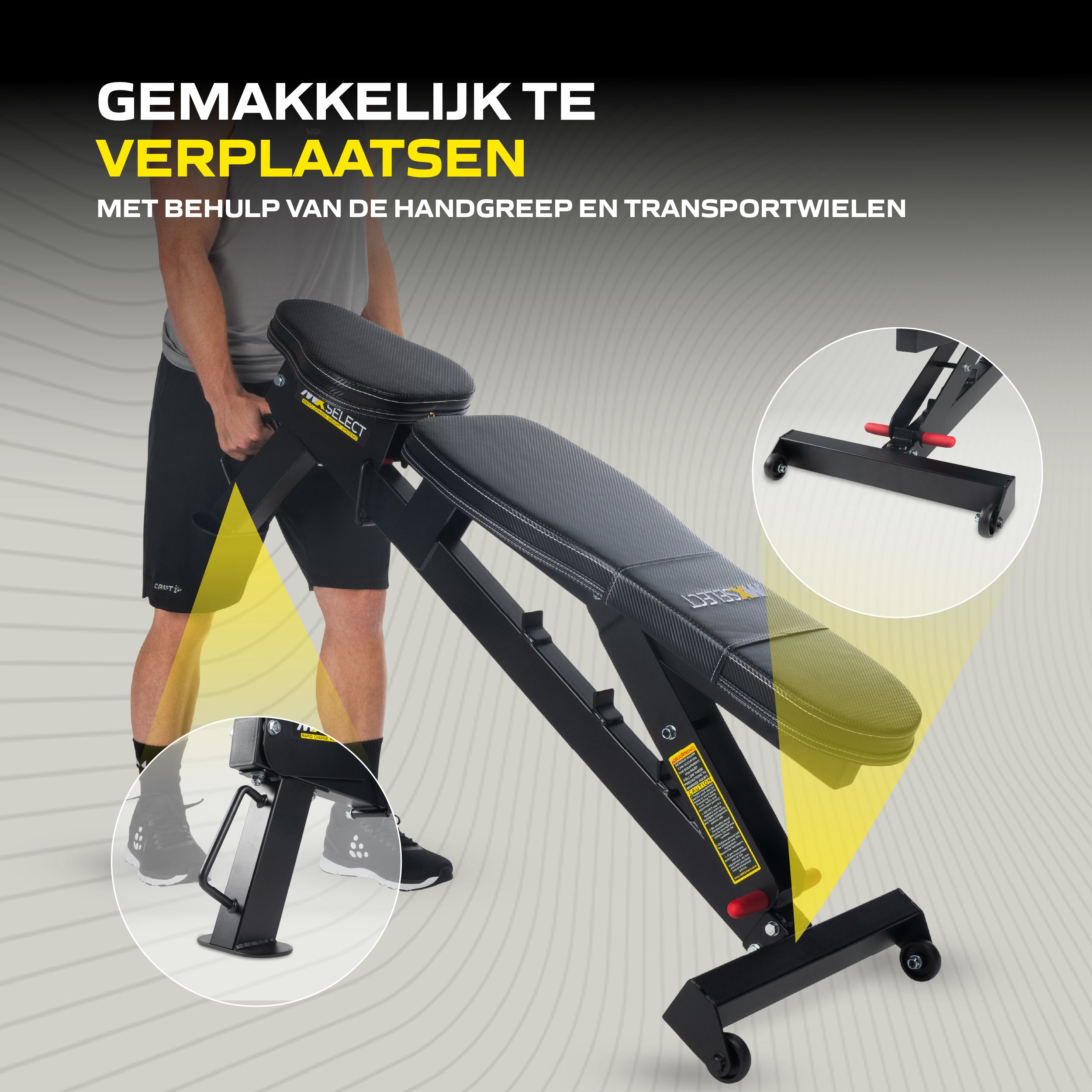 MX Select MX Adjustable Training Bench afbeelding 5