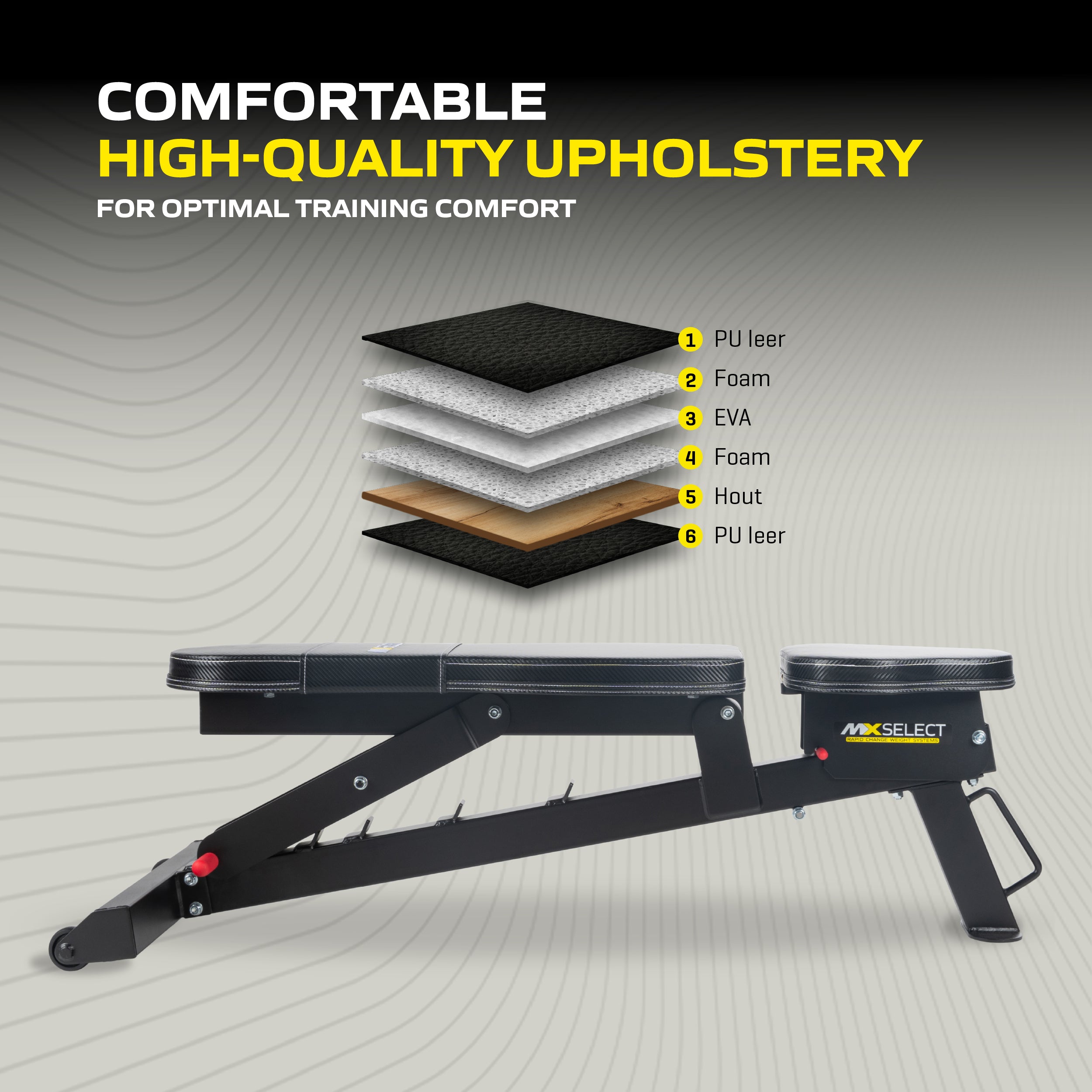 MX Select MX Adjustable Training Bench afbeelding 6