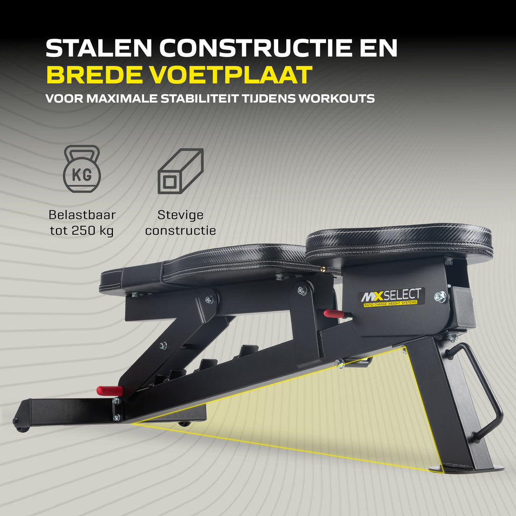 MX Select MX Adjustable Training Bench afbeelding 7