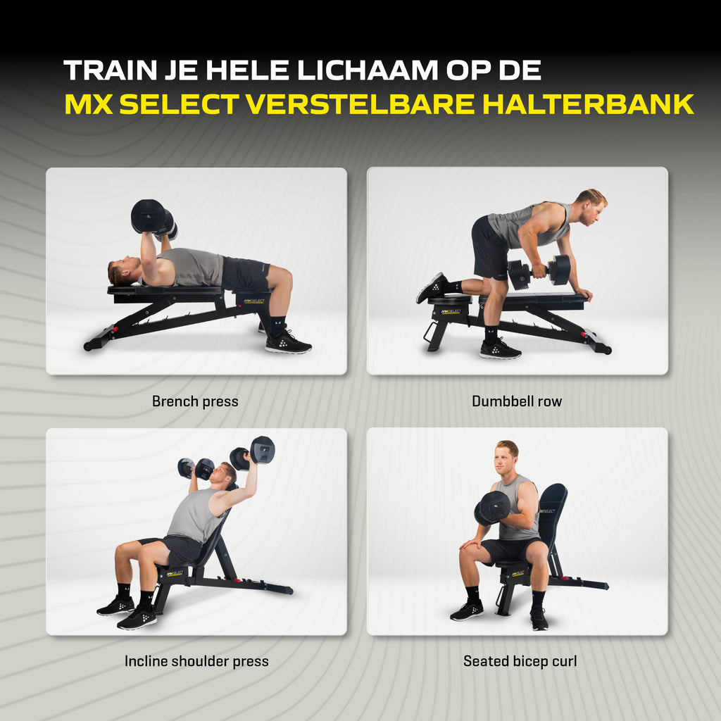 MX Select MX Adjustable Training Bench afbeelding 8