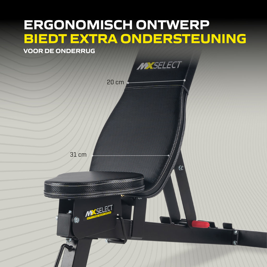 MX Select MX Adjustable Training Bench afbeelding 9