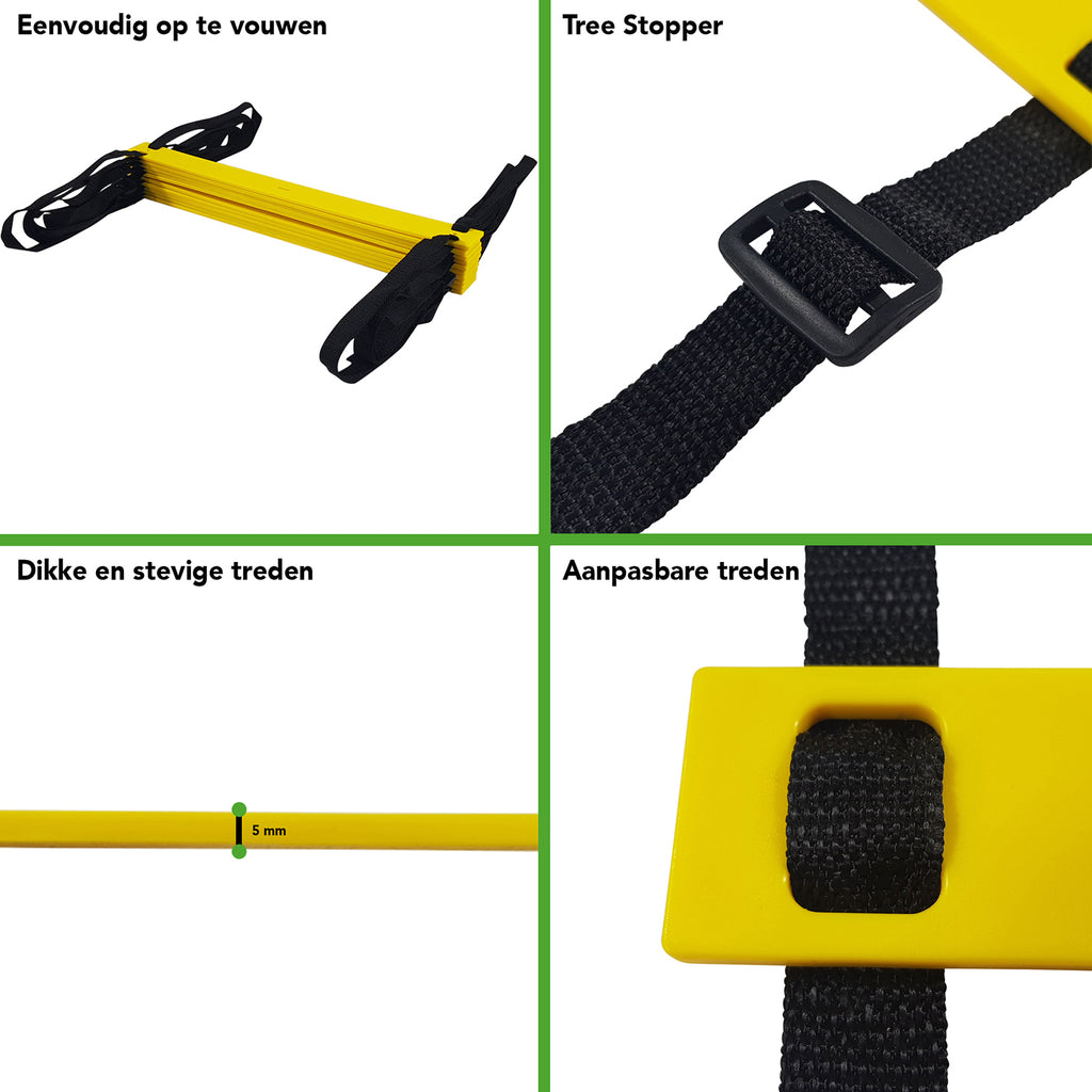 Tunturi Agility Ladder 4.5m afbeelding 4