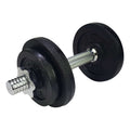 Tunturi Dumbbellset 10kg with 1 Bar Screw