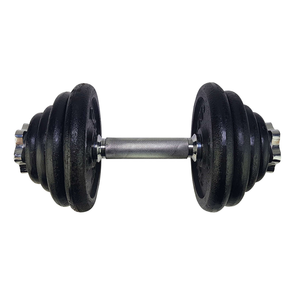 Tunturi Dumbbellset 15kg - with 1 Bar Screw afbeelding 9