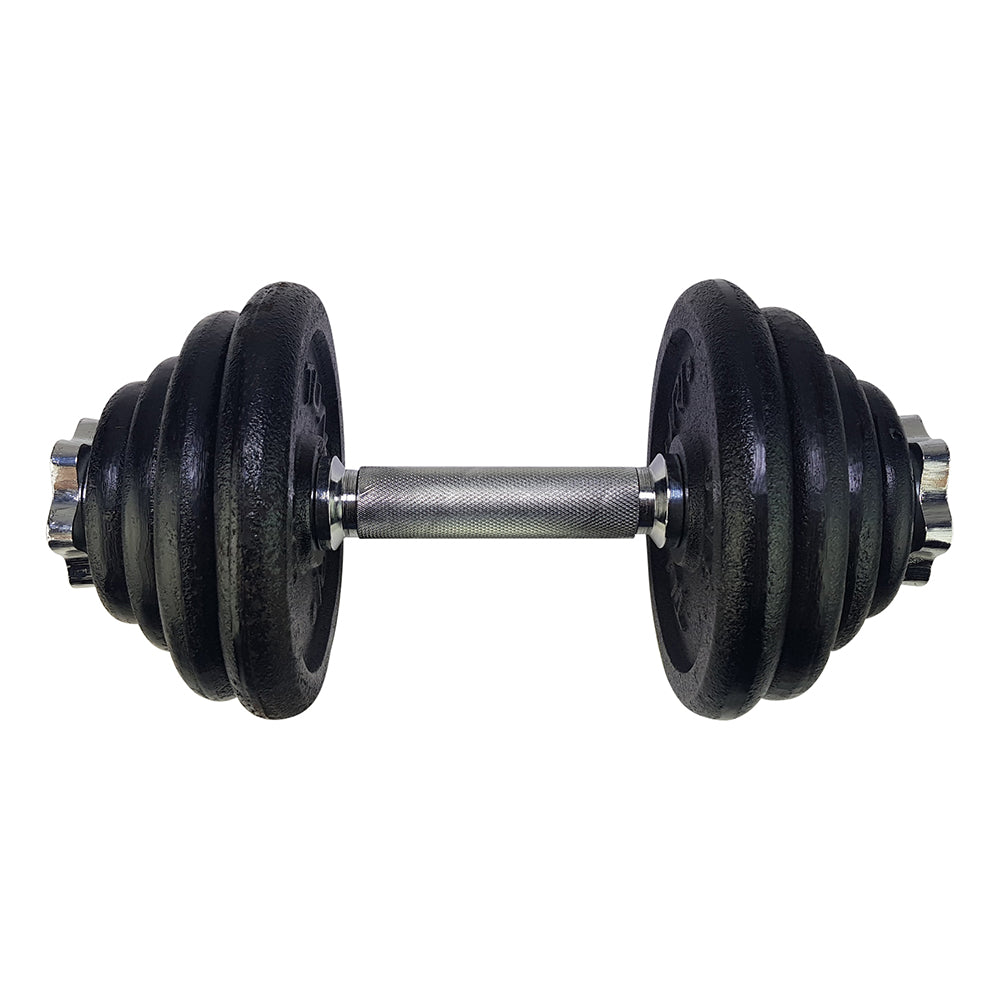 Tunturi Dumbbellset 15kg - with 1 Bar Screw afbeelding 9