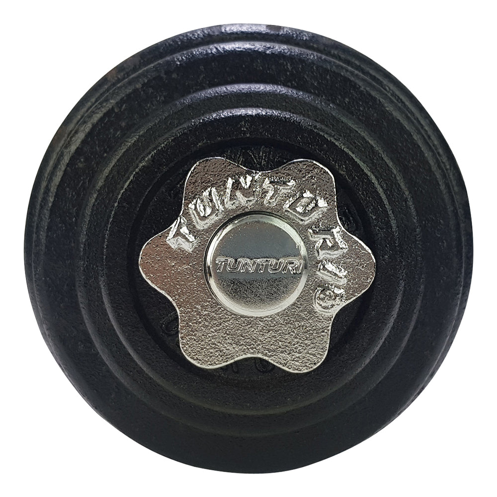 Tunturi Dumbbellset 15kg - with 1 Bar Screw afbeelding 10