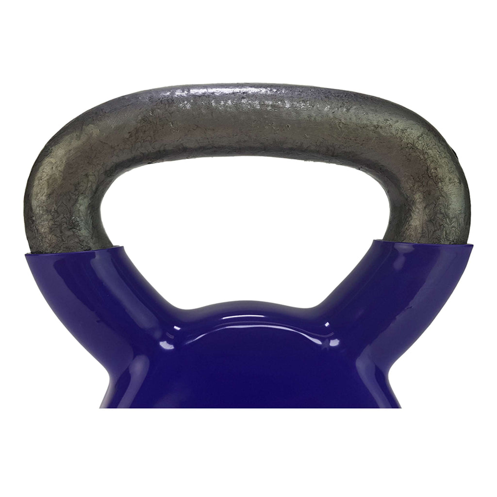 Tunturi Vinyl Kettlebell 4kg - Purple afbeelding 5
