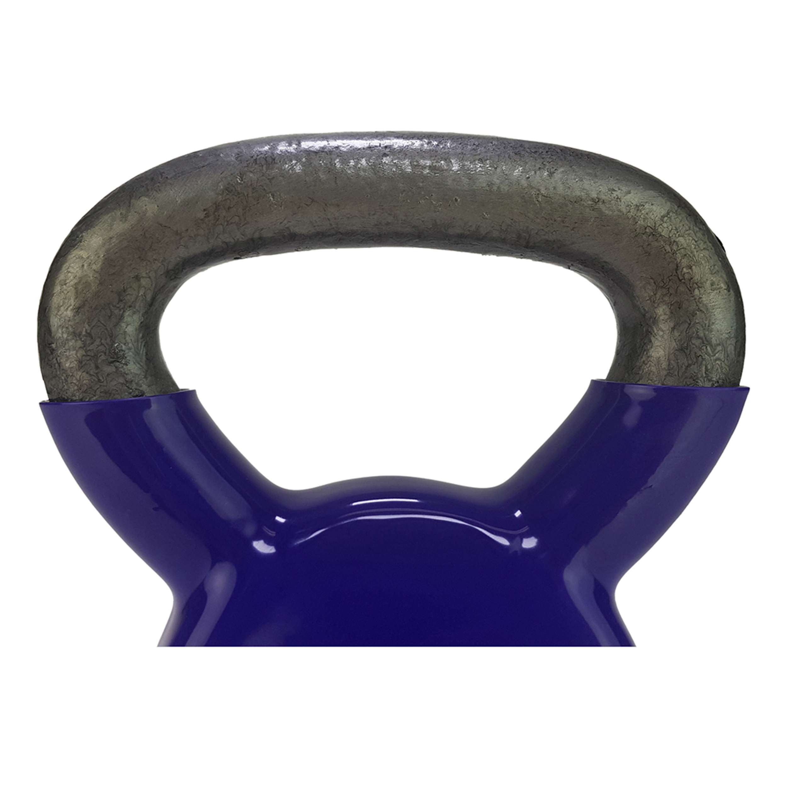 Tunturi Vinyl Kettlebell 4kg - Purple afbeelding 5