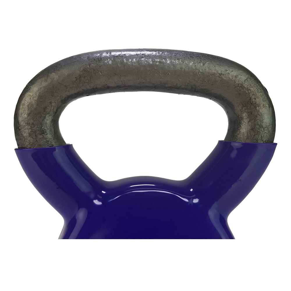 Tunturi Vinyl Kettlebell 4kg - Purple afbeelding 5