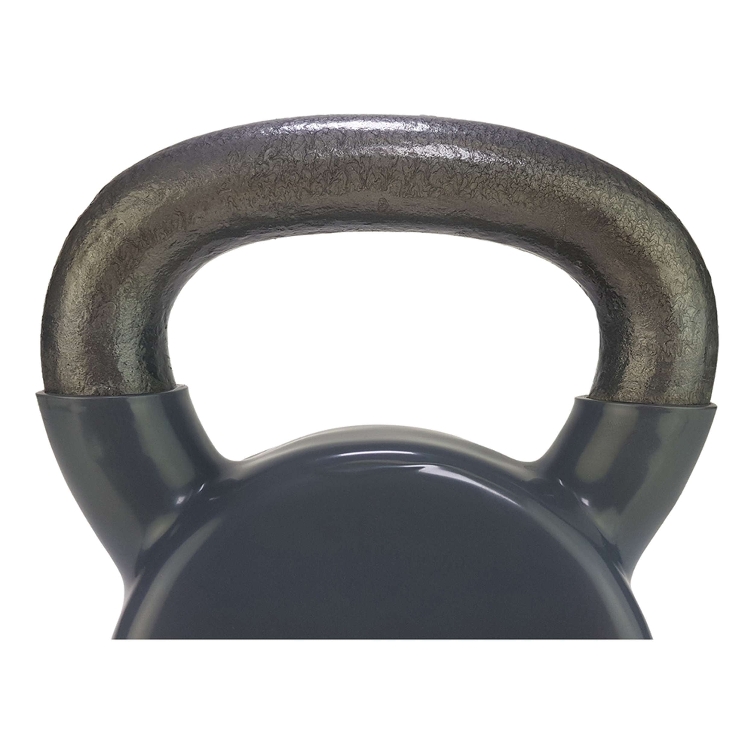Tunturi Vinyl Kettlebell 14kg- Grey afbeelding 7