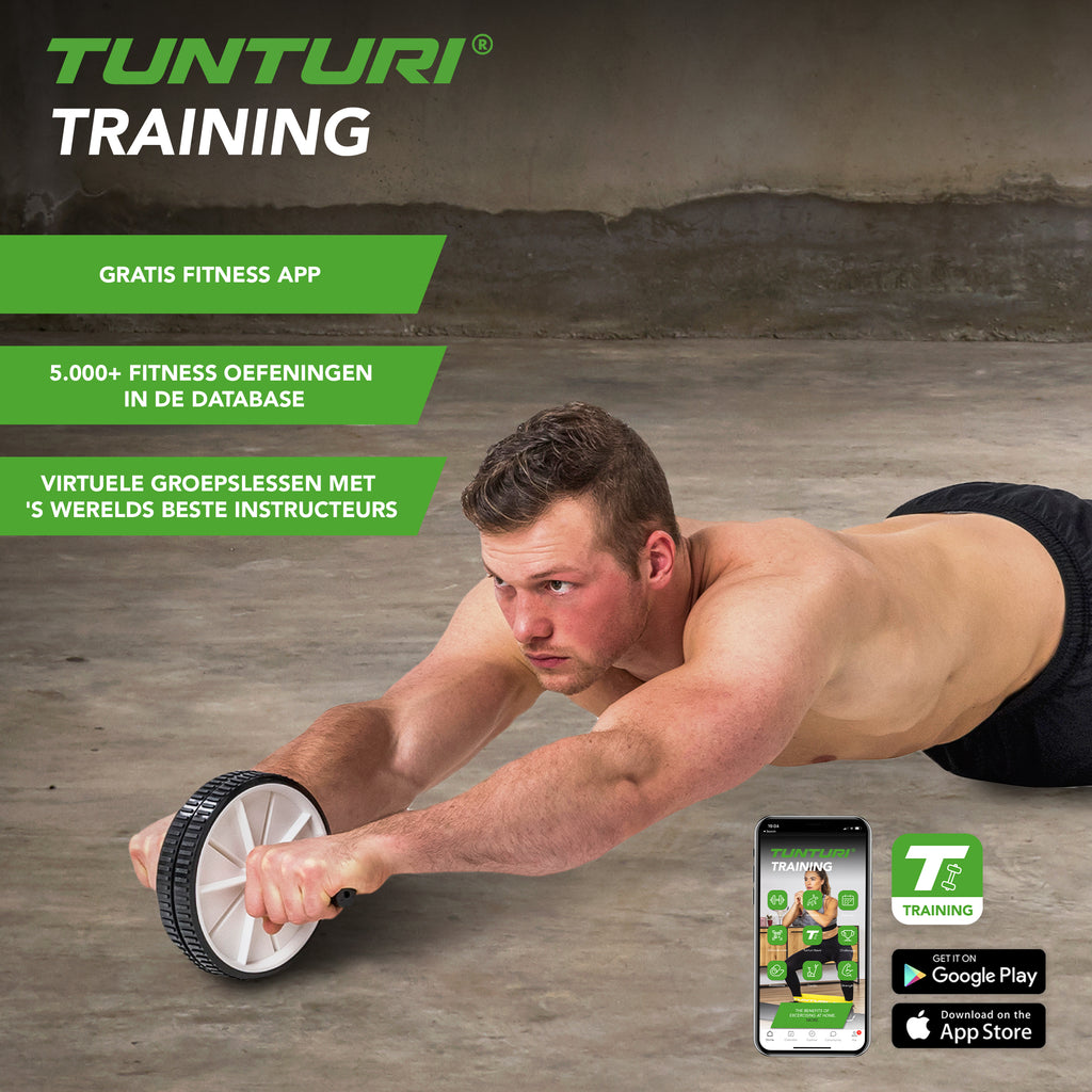 Tunturi Double Exercise Wheel afbeelding 3