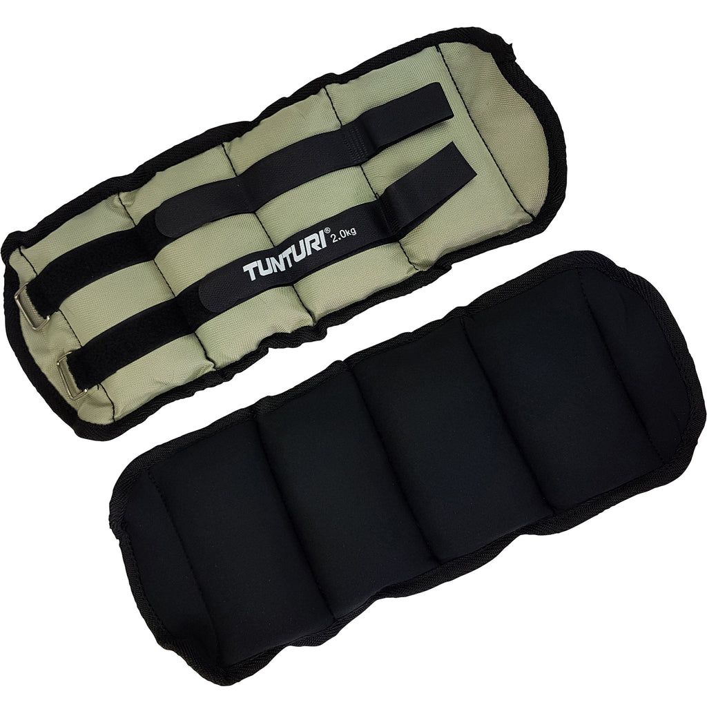 Tunturi Arm/Leg Weights 2.0kg - Pair afbeelding 2