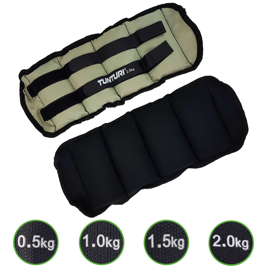 Tunturi Arm/Leg Weights 2.0kg - Pair afbeelding 3