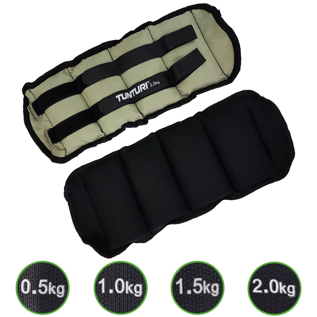 Tunturi Arm/Leg Weights 2.0kg - Pair afbeelding 3