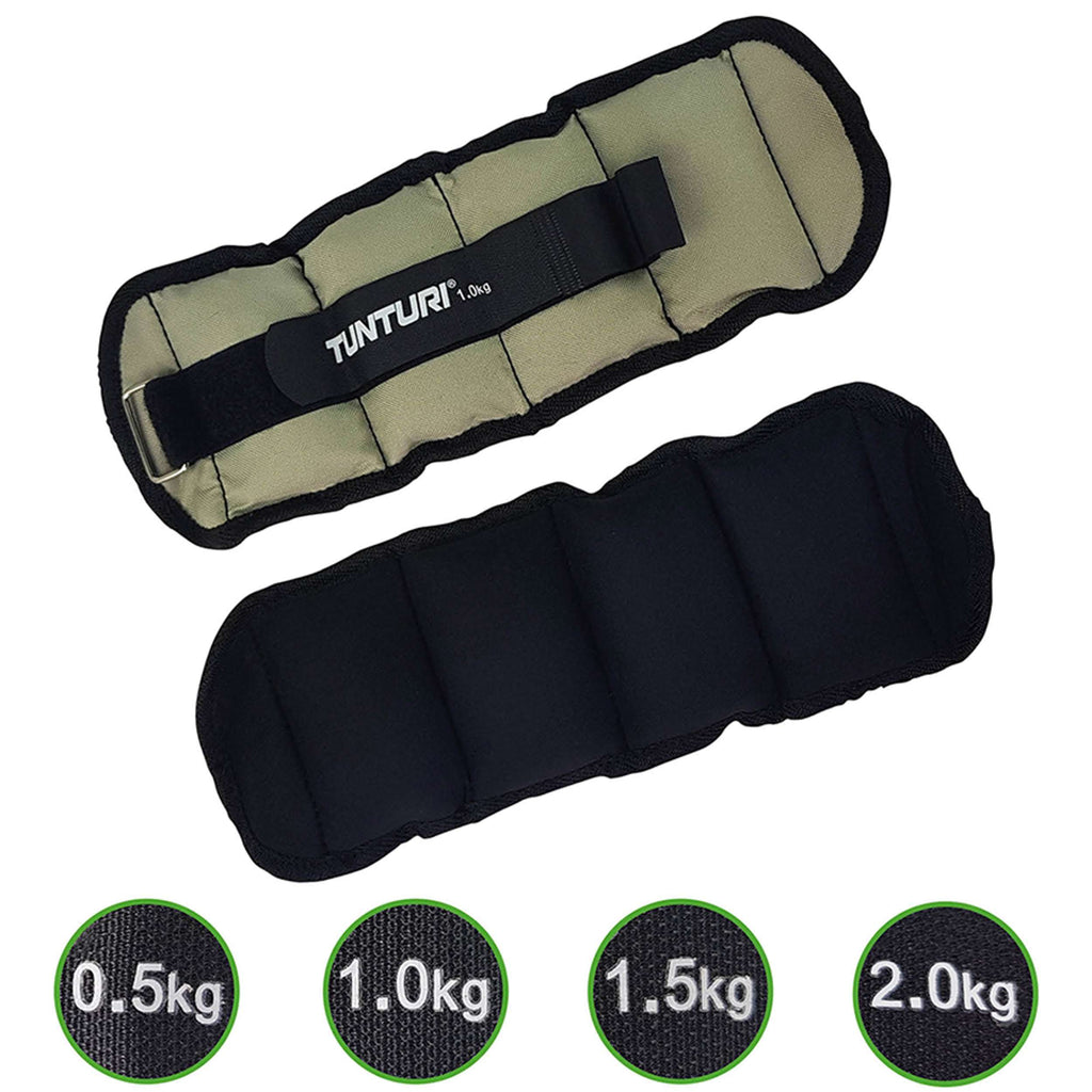 Tunturi Arm/Leg Weights 1.0kg - Pair