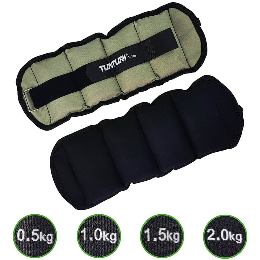 Tunturi Arm/Leg Weights 1.5kg - Pair