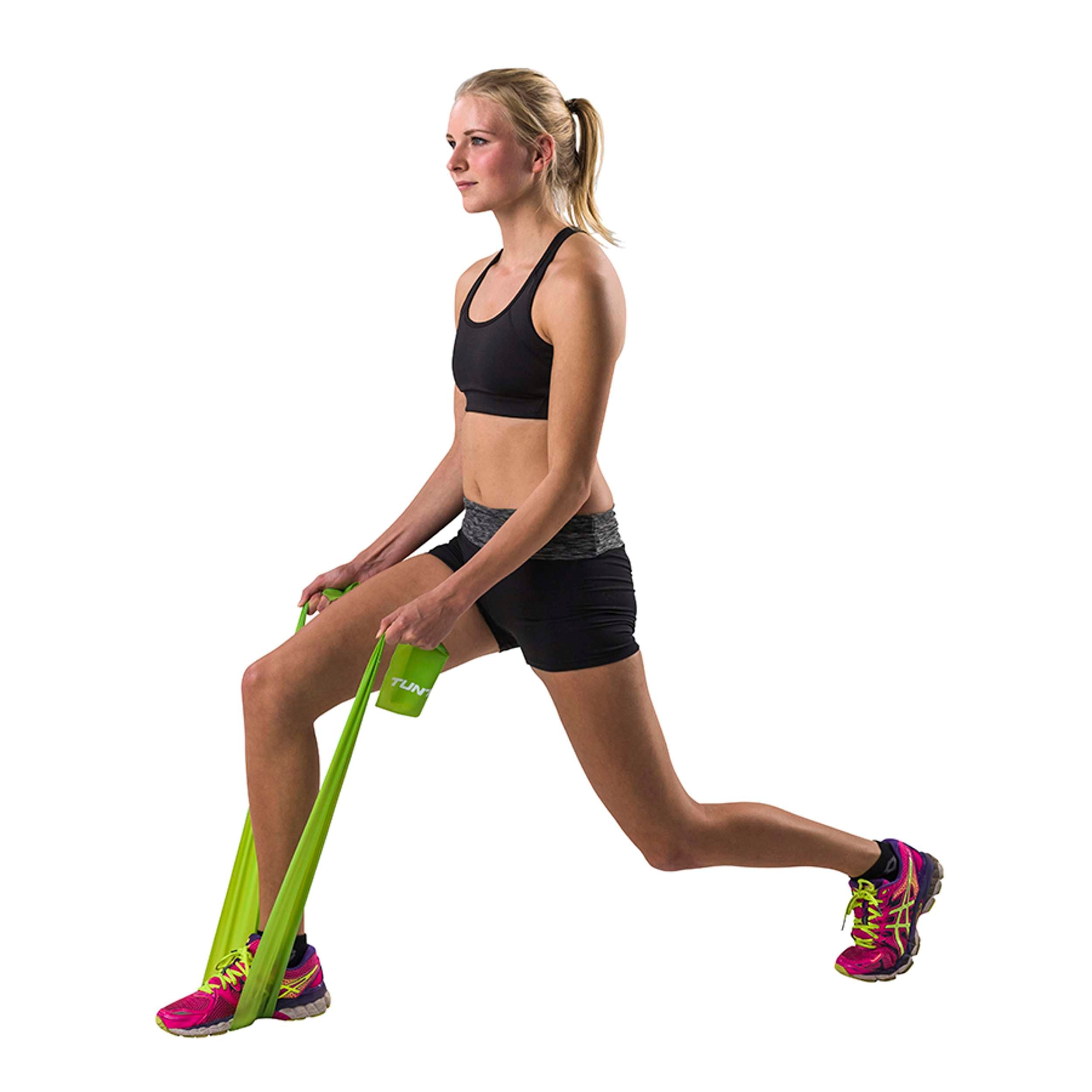 Tunturi Resistance Band, Medium, Greenc afbeelding 4