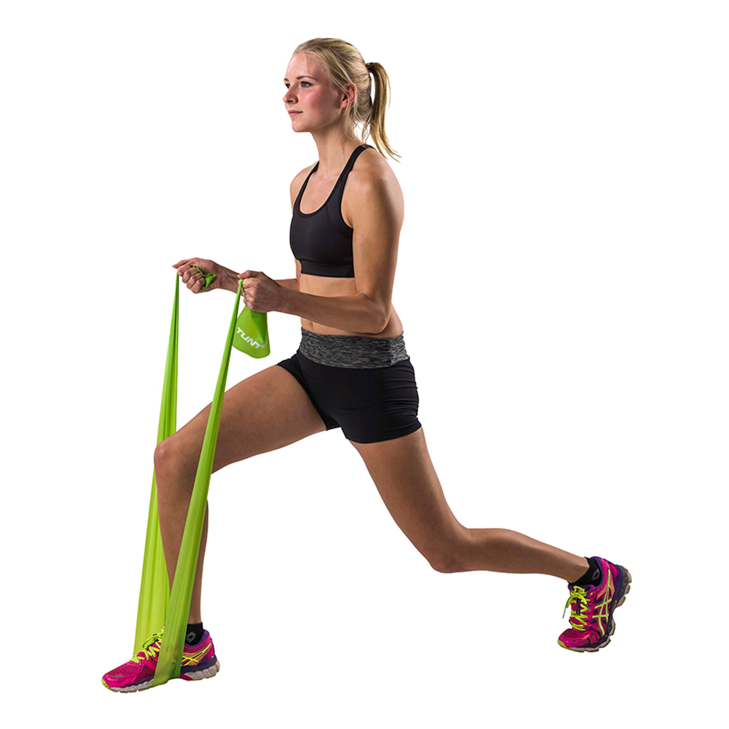 Tunturi Resistance Band, Medium, Greenc afbeelding 5