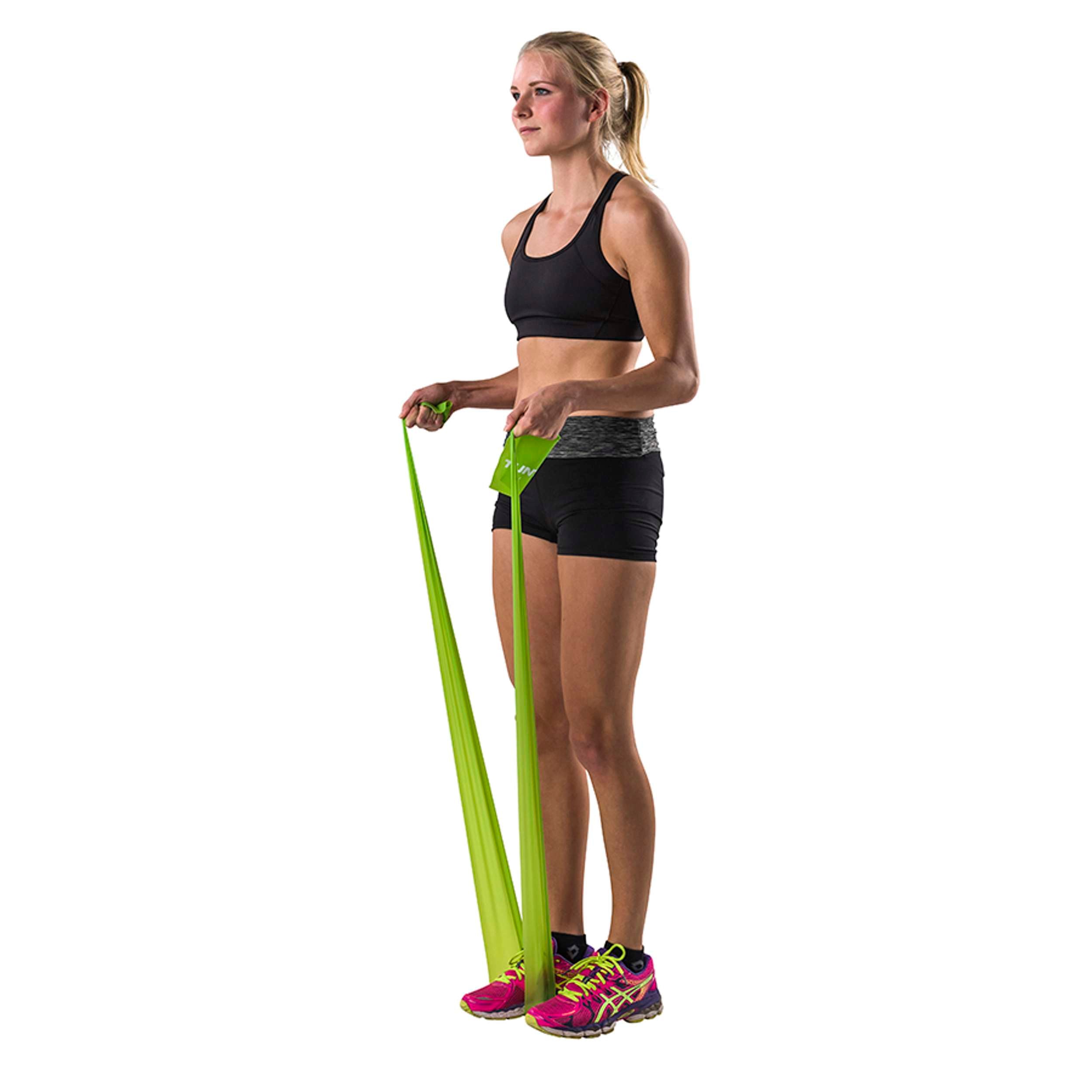 Tunturi Resistance Band, Medium, Greenc afbeelding 6