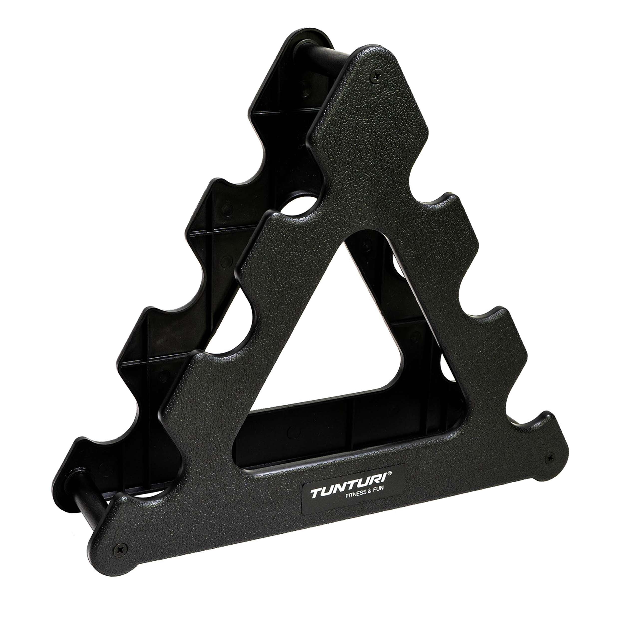 Tunturi Neoprene Dumbellset 3Prs+Stand afbeelding 9