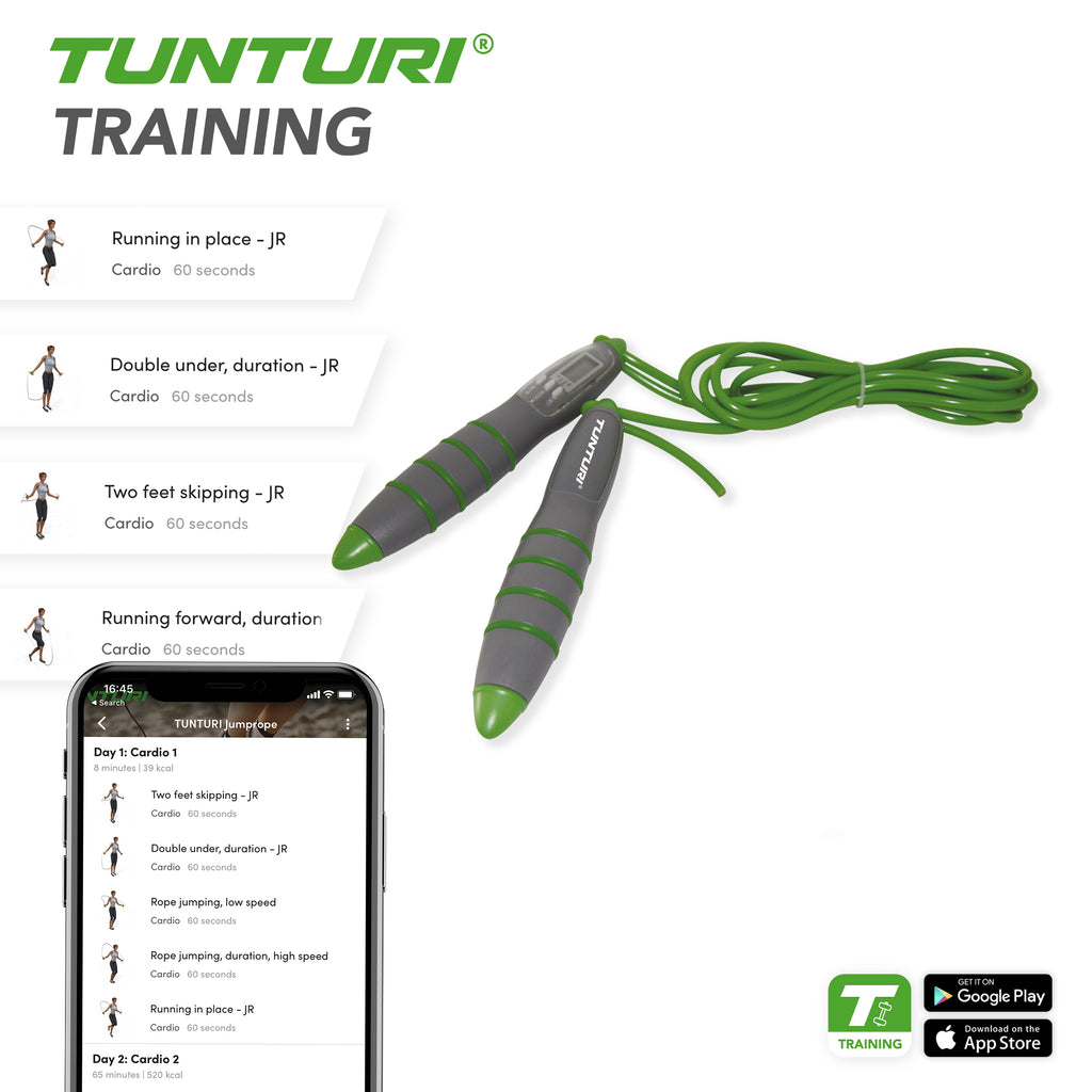 Tunturi Digital Jumprope With Counter afbeelding 3