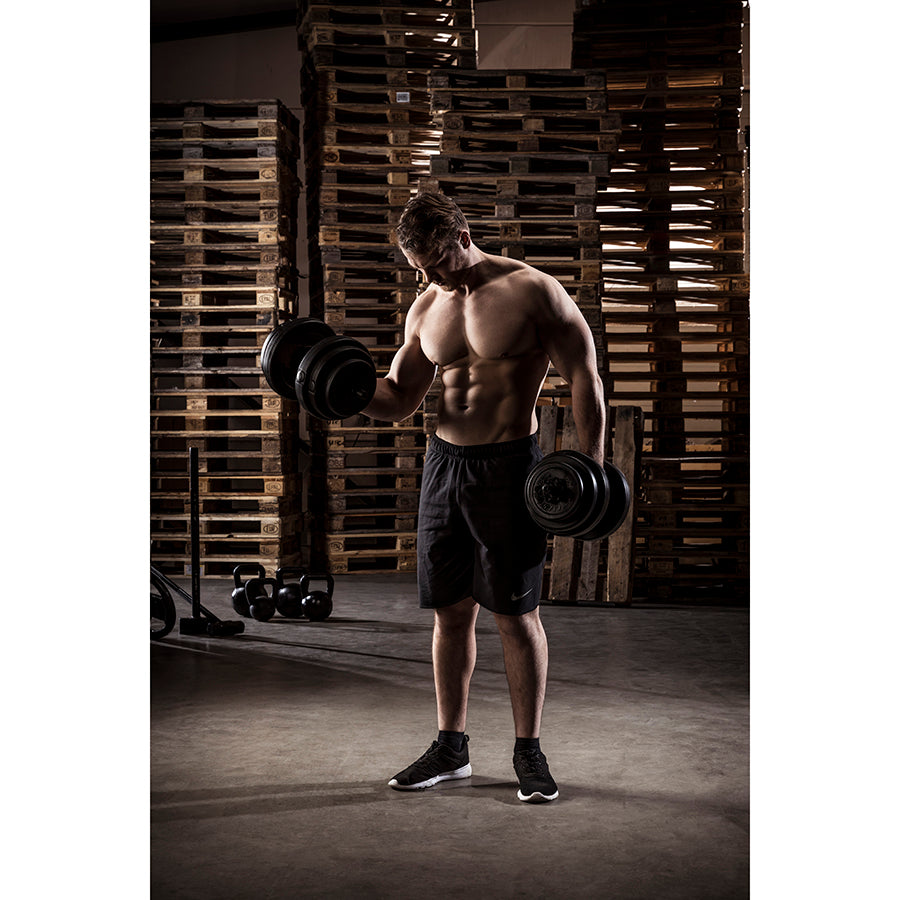 Tunturi Vinyl Dumbbellset 15kg afbeelding 2