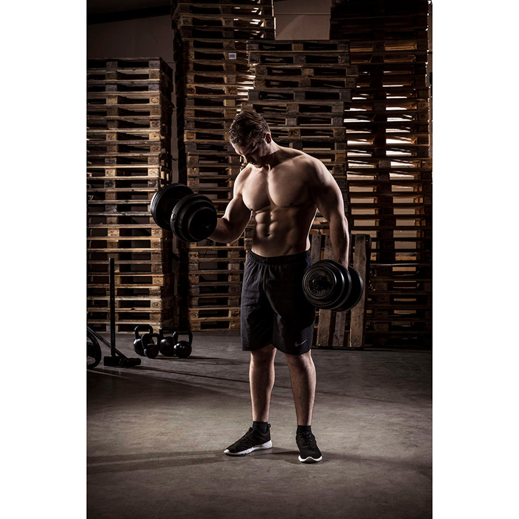 Tunturi Vinyl Dumbbellset 15kg afbeelding 2