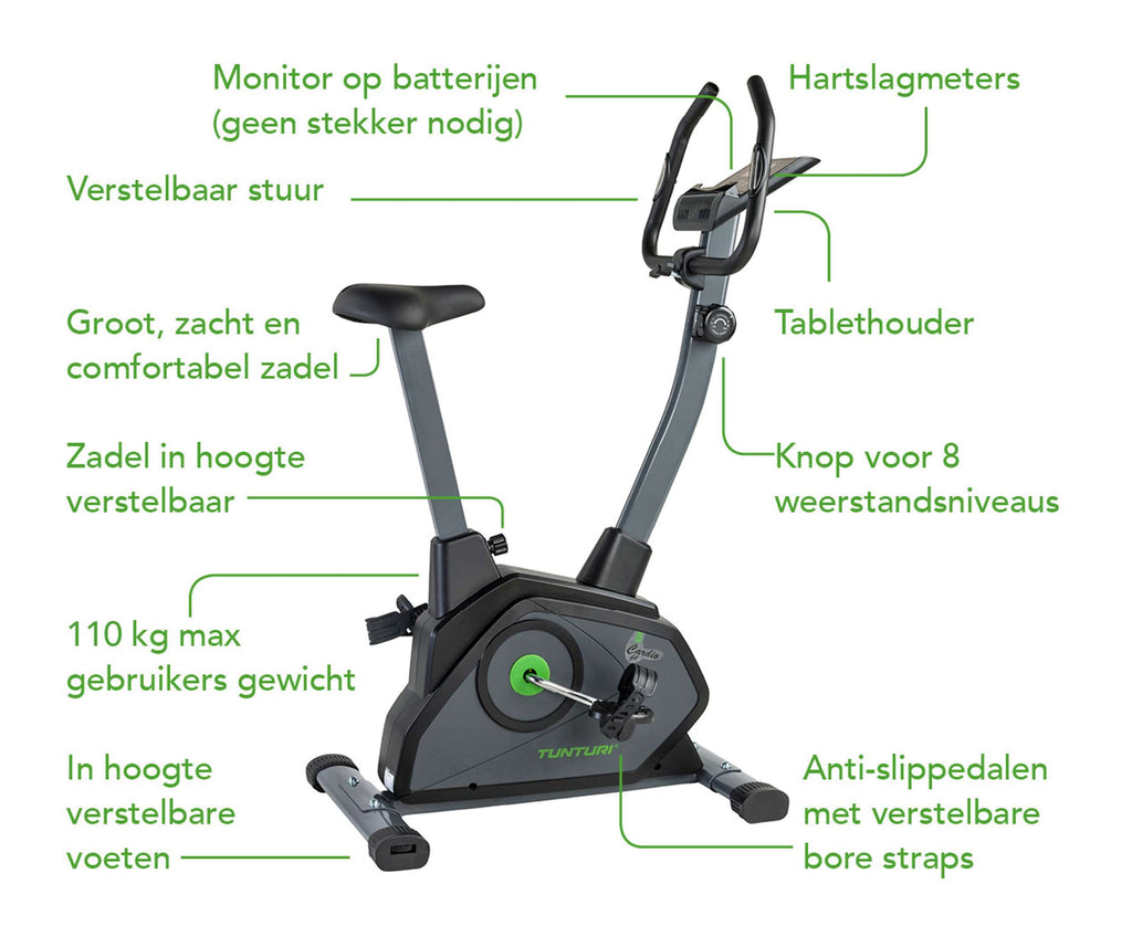 Tunturi Cardio Fit B35 Heavy Bike afbeelding 2