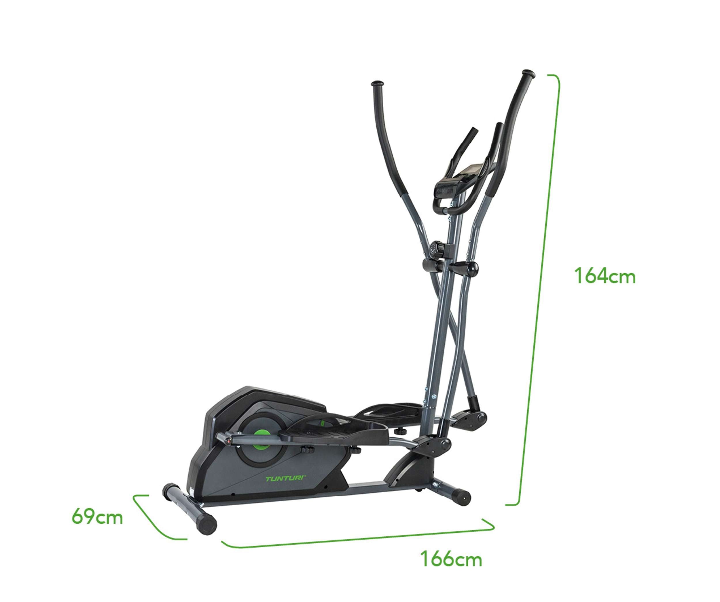 Tunturi Cardio Fit C30 Crosstrainer Rear afbeelding 3