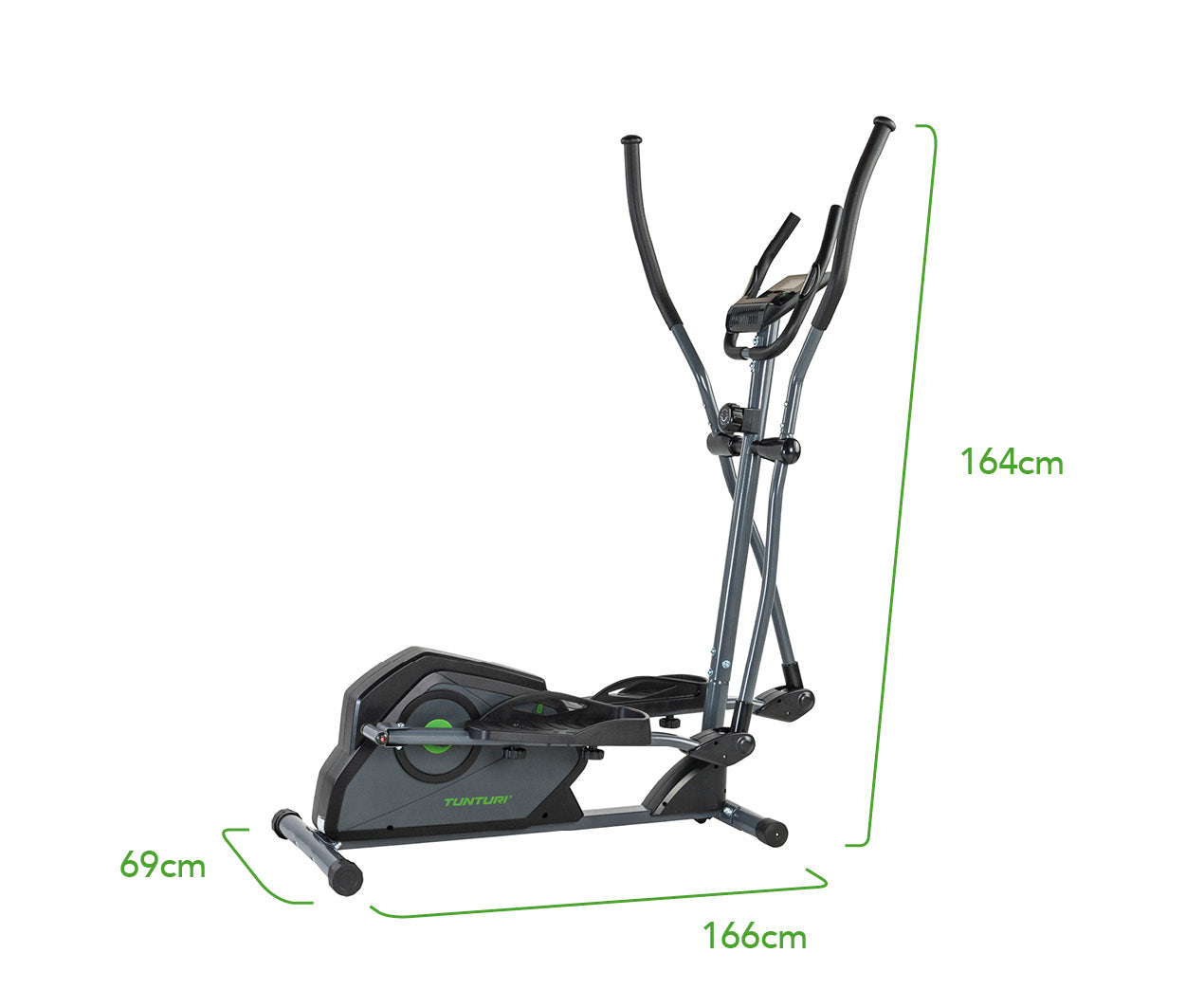 Tunturi Cardio Fit C30 Crosstrainer Rear afbeelding 3