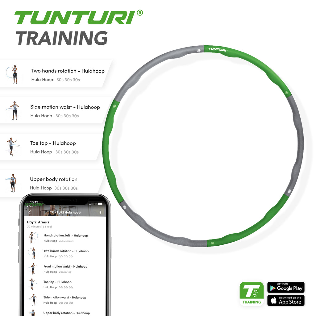 Tunturi Hula Hoop 1.8kg afbeelding 5