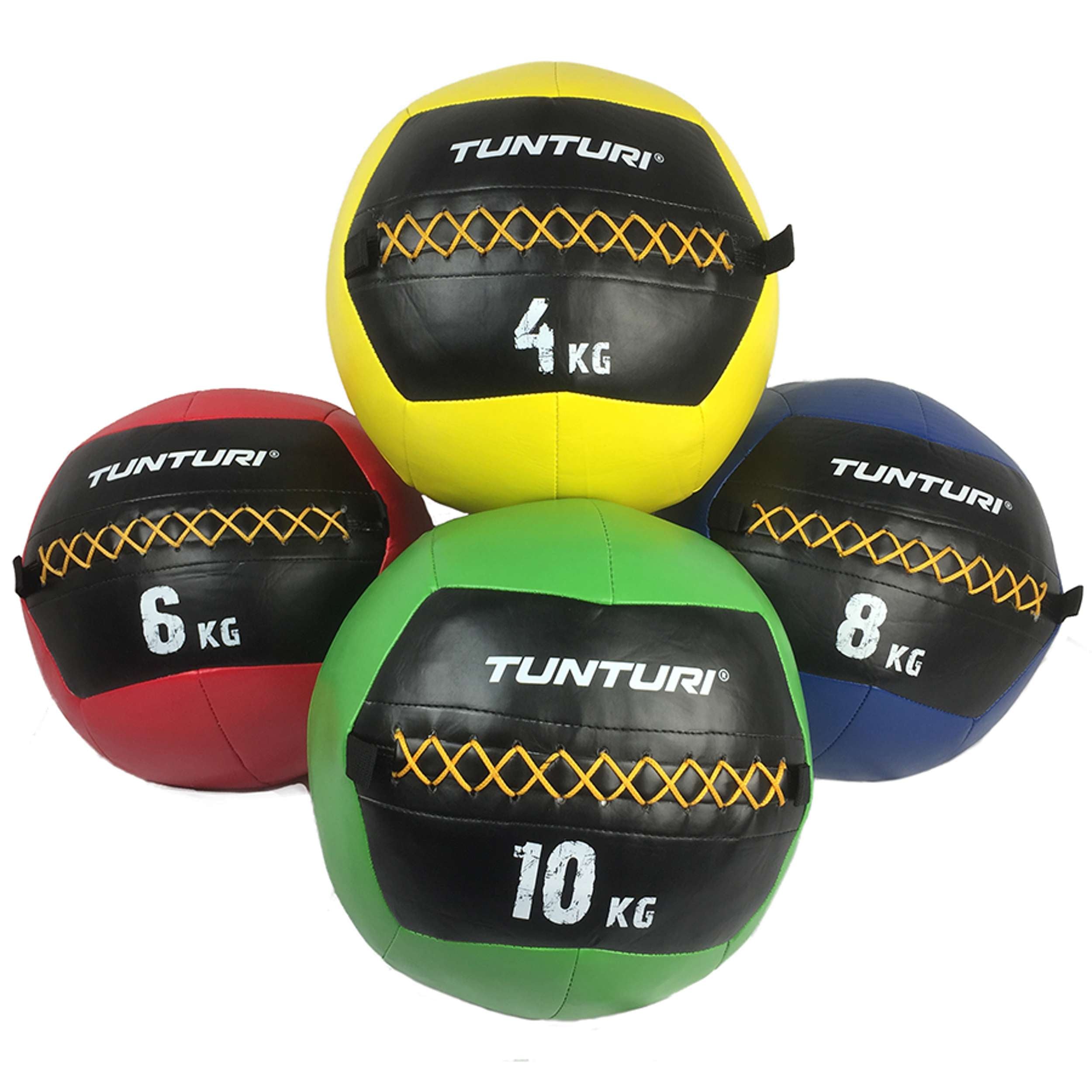 Tunturi Wall Ball 10kg Green afbeelding 2