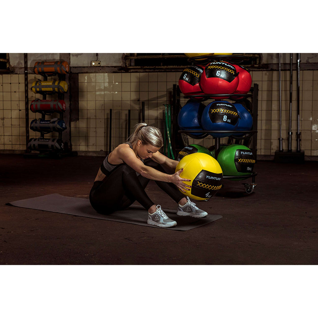 Tunturi Wall Ball 10kg Green afbeelding 6