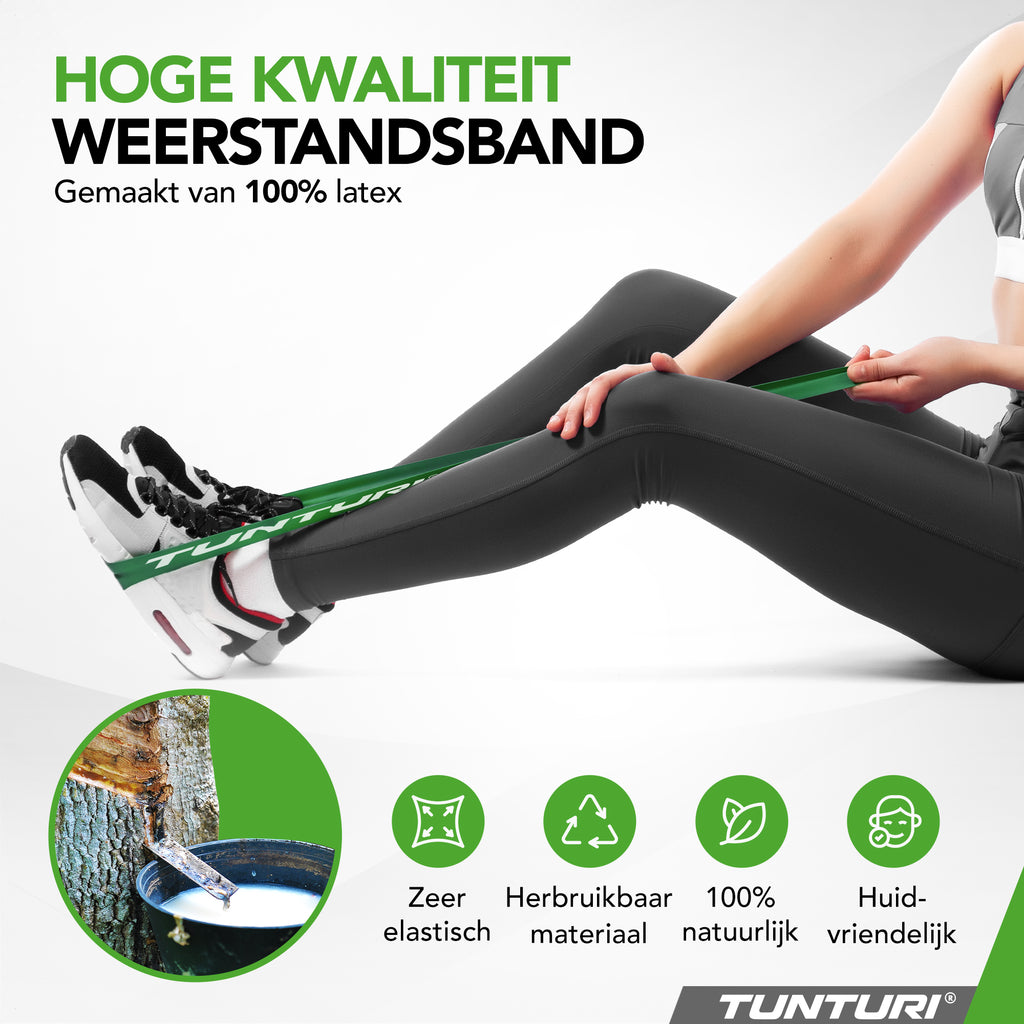 Tunturi Power Band Medium Green afbeelding 4