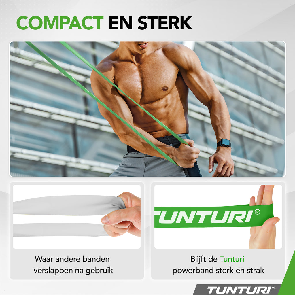 Tunturi Power Band Medium Green afbeelding 8