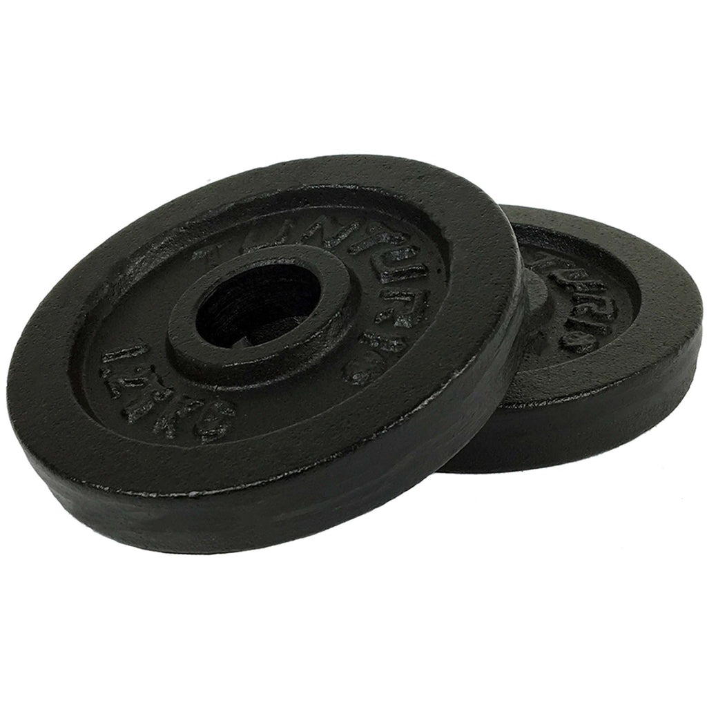 Tunturi Plates Black 1.25kg - Pair