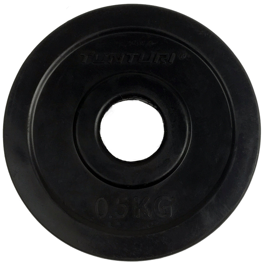Tunturi Rubber Plates 0.5kg - Pair afbeelding 2